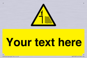 Custom Deep Water Sign